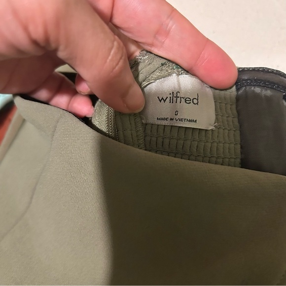 Aritzia Wilfred olive Endless Jumpsuit sz 0 - Picture 7 of 15